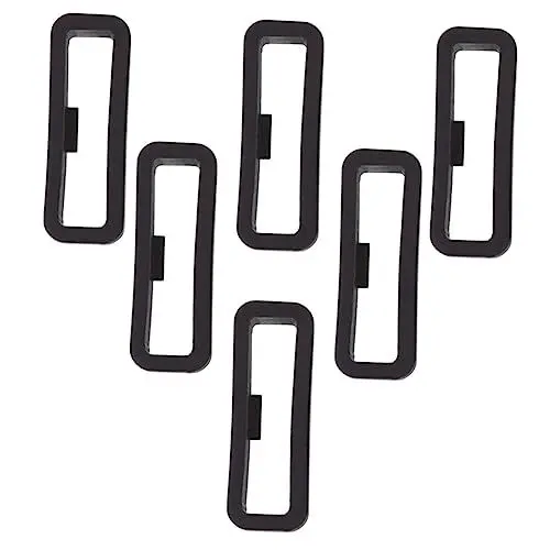 Produktbild: GARVALON Silikon-Uhrenarmbänder 6 Stück Ersatz-Befestigungsringe für 20 mm Aktivitätsringe
