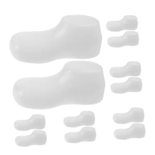 Produktbild: GARVALON 6er-pack Schaufensterpuppen Für Schaufensterschuhe Kinderfüße Kleinkind-fußformer Kunststoff-kinderfüße Für Kinderschuhe Babysocken Sandalen 11 Cm Fußlänge