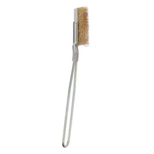 Produktbild: GARVALON Draht Messer Bürste Grill Reinigungsbürste Bürste Behandeln Rostentfernungsbürste Für Metall Reinigungswerkzeug Grillrost-reinigungsbürste Saubere Bürste Golden Rostfreier Stahl