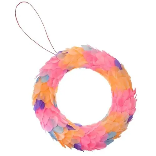 Produktbild: GARVALON Ostern Hängen Kranz Decor Bunte Kunst Festliche Party Liefert Einfach Zu Keine Wartung