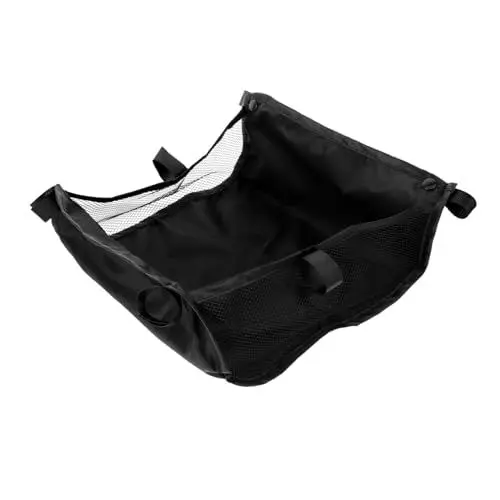 Produktbild: GARVALON Kinderwagen-taschen-organizer Baby-organizer Aufbewahrung Kinderwagen-bodenkorb Aufbewahrungstasche Für Kinderwagen Oxford-gewebe Leicht Zu Reinigen