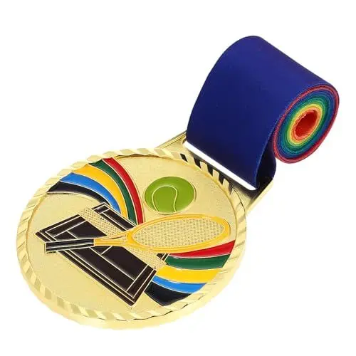 Produktbild: GARVALON Tennismedaille Metall Preismedaillen Für Kinder Sportmedaillen Als Partygeschenke Siegermedaille Für Sportwettkämpfe