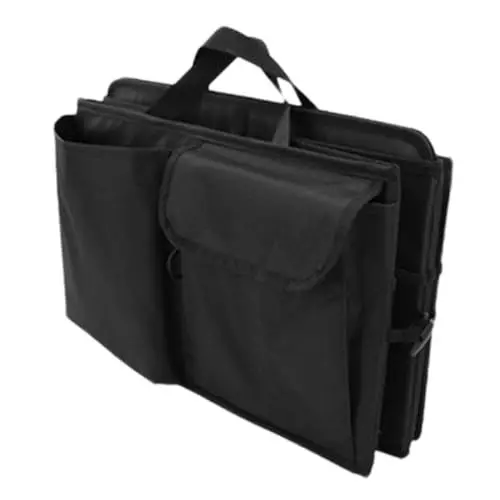 Produktbild: GARVALON Auto Zubehör Kofferraum Auto Autositztasche Kofferraumtasche Kofferraum-organizer Für Geländewagen Kofferraum-organizer Fürs -organizer-kofferraum Oxford-stoff Black