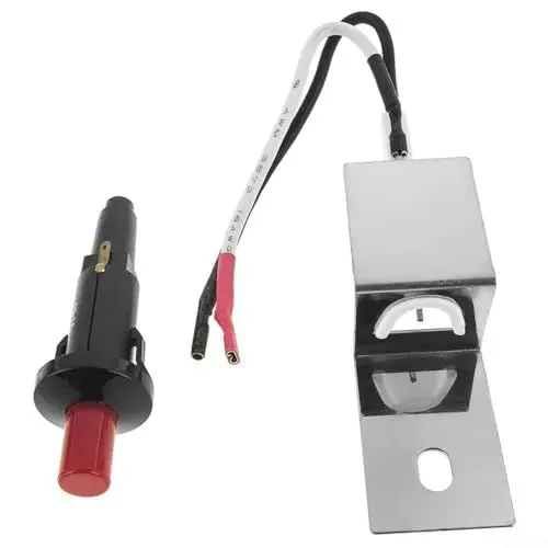 Produktbild: Gasgrill für Zündungsset, Gasgrill-Zünder-Set, 60092 Gasbrenner Druckknopf für Zündung für Weber Q300 Q3000 Gasgrill BBQ für Zündkit