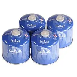 Produktbild: CAMPLORA 4x 500g Gaskartuschen mit Schraubventil, Propangas & Butangas, Schraubkartusche gaskartusche mit Gewinde für Campingkocher und Grill EN417 gaskartuschen schraubventil gasflasche gas kartusche