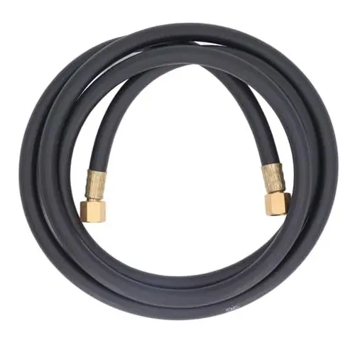 Produktbild: Gasschlauch, G1/4-Anschluss, 2 m Länge, Gasschweißschlauch, Gummi, Argon-Gasregler, Schweißschlauch, Durchflussmesser, Reglerschlauch für WIG-MIG-Schweißgeräte