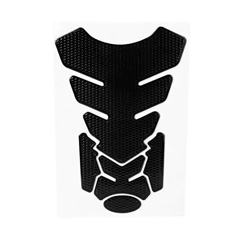 Produktbild: Gastankschutz Motorrad Tank Pad, 3D Motorrad Gas Öl Kraftstofftank Aufkleber Pad Schutz Dekoration(Schwarz)