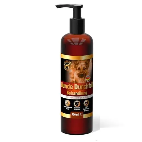 Produktbild: GastroBalance Hund durchfall Stop - Schnell wirkende natürliche Hund durchfall behandlung für große Hunde > 10 kg (Deutsch)