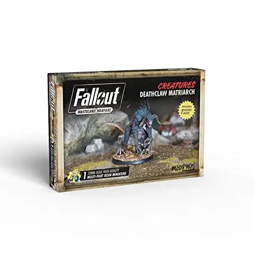 Produktbild: Gate Keeper Games Modiphius Entertainment | Fallout Wasteland Warfare | Creatures: Deathclaw Matriarch | Miniatures | Unpainted