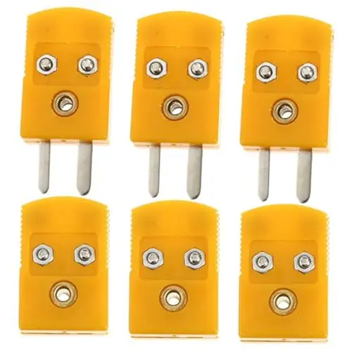Produktbild: Gatuida 15 Sätze Thermoelement Stecker Thermoelementverbindung Einfacher Thermoelementadapter Thermoelementstecker Aus Kunststoff K-kabelstecker Klein Thermoelementdraht Plastik