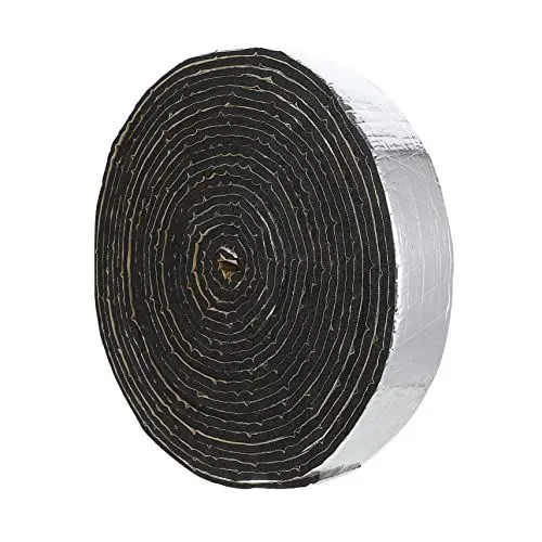 Produktbild: Gatuida 1 Rolle Schalldämmende Baumwolle Luft Ofenhandschuhe Absorbieren Stopper Einheit Stecker Folienverpackung Für Rohre Tischplatte Dämpfen Entlüften Kanalisation Gummi Black