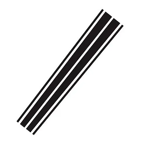 Produktbild: Gatuida 1satz Auto Aufkleber Für Motorhaube Wasserdichte Streifen Dekorfolie Für Universelle Autohauben Styling Sticker Langlebig Und Installieren
