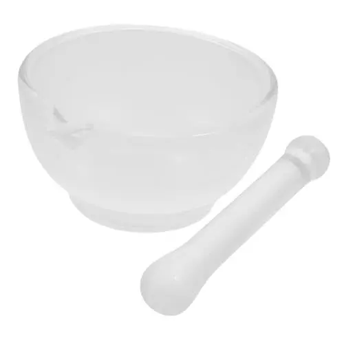Produktbild: Gatuida Stößel-schüssel-set Stößel Und Schüssel Aus Glas Ohne Sockel Zum Einfachen Mahlen Und Mischen