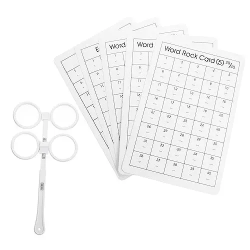 Produktbild: Gatuida 1 Satz Trainingsbrillen Optometrie kinderferngläser kindergläser augentraining ophthalmische optische Flipper-Linse ophthalmologische Flip-Linse optischer Flipper Plastik