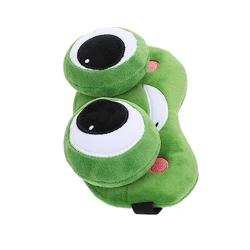 Produktbild: Gatuida 1stk Schlafmaske Niedliche Augenmasken Niedlicher Konturierter Blackout. Frosch Schlaf Augenbedeckung Gepolsterte Augenschattenabdeckung Gel Schlafen Kind Augenkissen