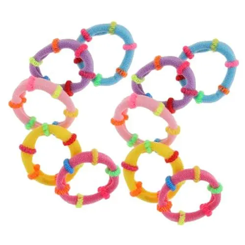 Produktbild: Gatuida 200stücke Haargummis Elastische Gummibänder Kleine Haarseile Für Mädchen Pferdeschwanzhalter Sanft Zum Haar
