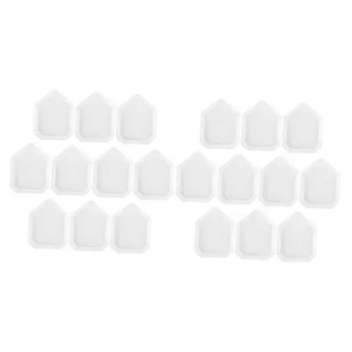 Produktbild: Gatuida 20 Stk kunststoffpaletten plastikpaletten measuring cup measuring jug meßbecher Wiegeschalen aus Kunststoff Kunststoffschalen Probenwägeschale Wägeschalen Waagschalen ausgleichen