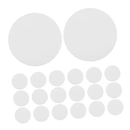 Produktbild: Gatuida 20 Stücke Deckenleuchte Unterputz Rgb-diffusor Scheinwerfer-diffusor Lampenschirm-diffusor Downlight-lichtdiffusoren Pc-material Schnelle Installation