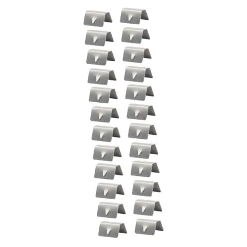 Produktbild: Gatuida 3sets Edelstahl Clips Für Windabweiser Regenabweiser Kanal Clips Ersatz 8 Stücke * 3