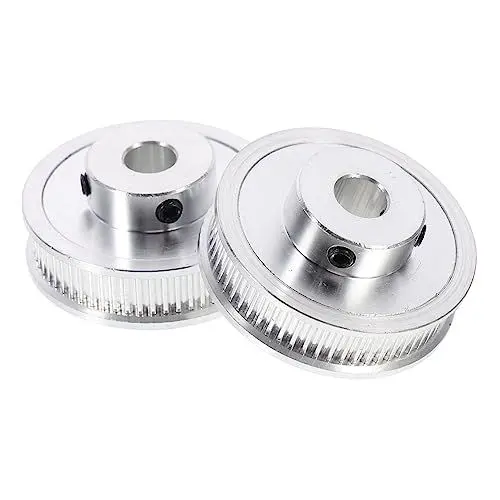 Produktbild: Gatuida Riemenscheibensatz Für 3d-drucker Synchronradgetriebe Aus Aluminiumlegierung 6 Mm Zahnriemen Sanfte Übertragungsdämpfung Langlebigkeit Für Maschinen