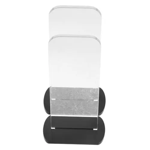 Produktbild: Gatuida Aufbewahrungsregal für Boxhandschuhe 2-tlg. Acryl-vitrine Baseballhandschuhhalter Boxhandschuh-organizer Tragbares Home-office-zubehör
