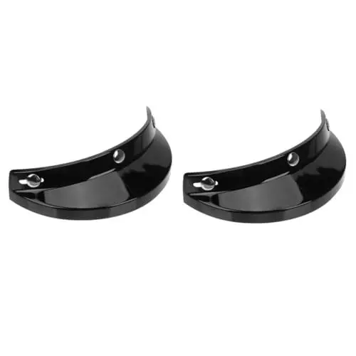 Produktbild: Gatuida 2St retro motorradhelm motorcycle helmet accessories Schutzvisier Helmvisier Ski-Maske Skimasken Fahrradhelm Motorradhelm-Sonnenblende regenfest Brille Knopf