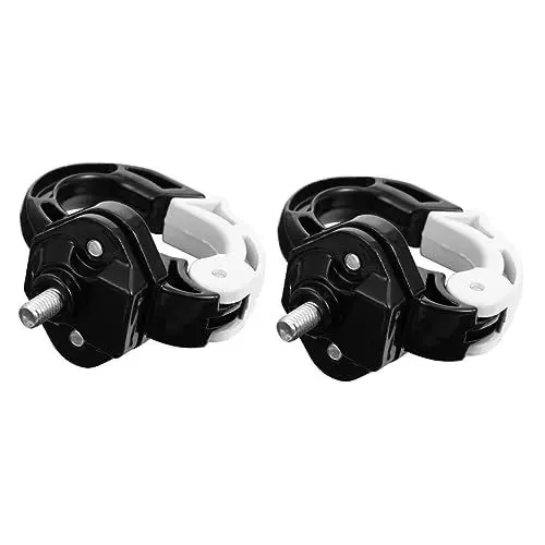 Produktbild: Gatuida 2 Sets O-förmige Fahrradhaken Aus Aluminiumlegierung Motorradzubehör Robuste Rollerhaken Sichere Schonende Installation