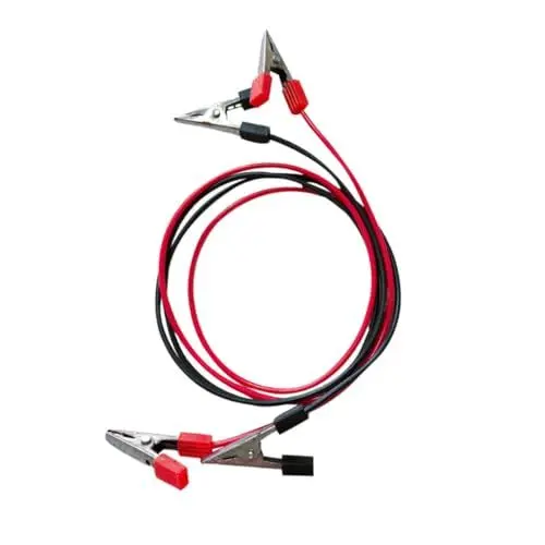 Produktbild: Gatuida 2 Stück Kabel-Krokodil-Anschlussdraht Zweiseitige Prüfleitung Zweiseitige Verbindungsleitung Zweiseitige Prüfleitung Jumper-Krokodilklemmen Zweiseitige Prüfleitung