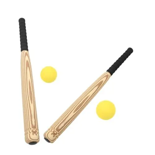 Produktbild: Gatuida 2sätze Leichter Eva-baseballschläger Mit Ball Für Junge Mädchen Indoor Und Outdoor-Spielzeug Sport-baseballschläger Für Familienaktivitäten Fördert Motorische Fähigkeiten