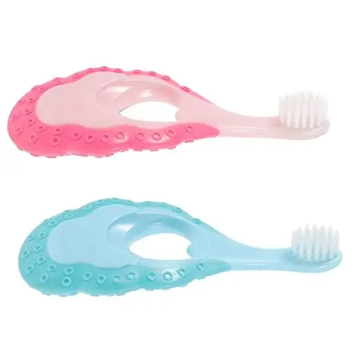 Produktbild: Gatuida Handzahnbürste für Jungen und Mädchen Kleinkinder Zahnbürsten Weiche Ergonomische Bürste für Den Täglichen Gebrauch Von Babys und Kindern