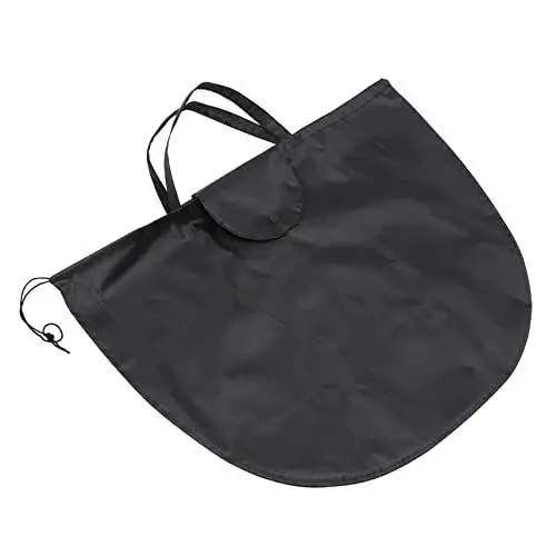 Produktbild: Gatuida 2st Helmtasche Visiertasche Wasserdichter Reiserucksack Verschleißfeste Helmhalterung Handtasche Reise-Aufbewahrungstasche Taschenorganizer Für Tragetasche Black Polyester