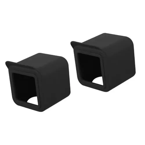 Produktbild: Gatuida 2st Kamera Silikonhülle Wy-ze Cam V3 Silikonhülle Für Sicherheitskameras Schutzabdeckung Der Monitorkamera Wy-ze Cam Outdoor-gehäuse Kamera Schutzhülle Nocken Wasserdicht Kieselgel