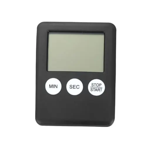 Produktbild: Gatuida 2stücke Digitaler Küchentimer Tragbar Backzeitrekorder Mit Knopfbatterie Kochtimer Für Training Zeiterfassung Einfach Zu Bedienen Für Zuhause