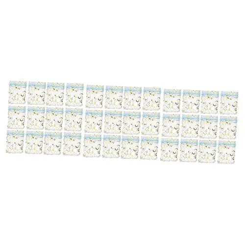Produktbild: Gatuida 300 Stk elegant aufbewahrungssack einschenker dörrobst seilspanner ausstecher plätzchen konfome suessigkeiten cookies früchte Weihnachten Geschenktasche kleine Geschenktüte 4x