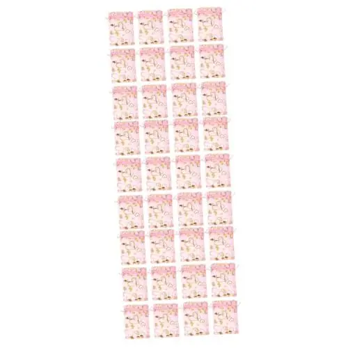 Produktbild: Gatuida 300 Stk elegant aufbewahrungssack keksausstecher einzeln Kinder -sack wischtelgeschenk eisbonbons susigkeite partytüten plätzchen Kordelzug Geschenktasche Schmuckbeutel 4x