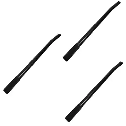 Produktbild: Gatuida 3St Jack-Bar Griff Scherenwagenheber 2,5-Tonnen-Wagenhebergriff Handheber wagenheber zubehör autozubehör horizontaler hydraulischer Wagenhebergriff Wagenheber Teil Stahl Black