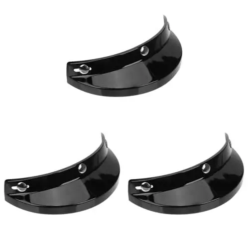Produktbild: Gatuida 3St Retro motorradhelm Motorcycle Helmet Accessories -Visiereinsatz Sonnenschutz für Auto Skimasken Ski-Maske Fahrradhelm- Outdoor-Helmvisier klassisch Sonnenblende