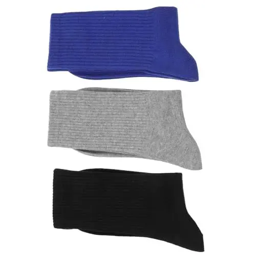 Produktbild: Gatuida 3paare Herren Hochschnitt Sport Socken Baumwolle Atmungsaktiv Für Laufen Wandern Und Outdoor-aktivitäten