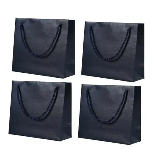 Produktbild: Gatuida 4 Stück festlich handtasche party sachen geschentüten wallet -sack ziernieten geldbörsen the tote bag decoration Schüttgut Geschenktasche Tragetasche Papiertüte Packsack