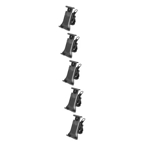 Produktbild: Gatuida 5St Heimtrainer Handyhalter tragbarer Telefonhalter Handyhalter für Fahrräder Phone Holder Bike handyhalter fahrräder Fahrrad-Telefonständer Wiederverwendbarer Telefonständer Abs