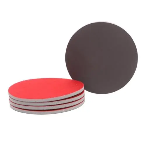 Produktbild: Gatuida 5St Polieren von Mobiltelefongehäusen Schleifpads Schleifblöcke Schleifpapier fürs Auto Handy Schleifpapier Rundes Schleifpapier Auto Schleifpapier Schleifschwämme Beflockungssand