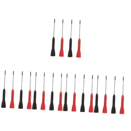 Produktbild: Gatuida 5 Sätze Multimeter Sonde Pin Nadeln Ansetznadel Set Sonde Für Auto Piercing Werkzeuge Back Sonde Test Sonden Kit Multimeter Test Sonde Pin Backs Draht 4 Stück * 5
