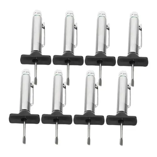 Produktbild: Gatuida Reifenprofiltiefenmesser 8-teiliges Reifenprofiltiefenmesser-set Kfz-profiltiefenmesser-werkzeug 0–25 Mm Bereich für Die Fahrzeuginspektion