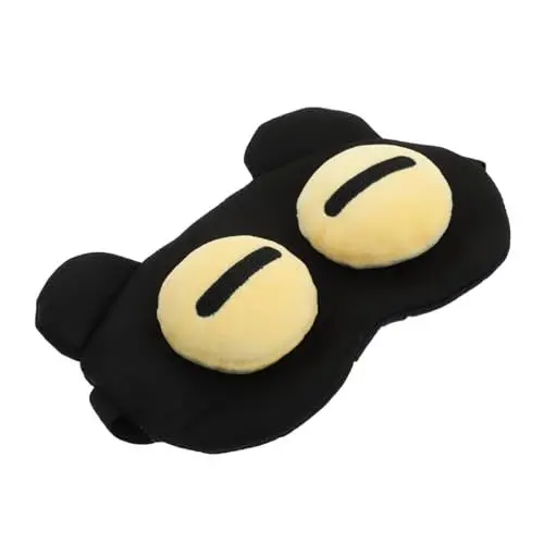 Produktbild: Gatuida Anzug 1stk Schlafmaske Schlafendes Auge Augen-schlafpflaster Plüsch-augenblinder Masken Für Frauen Schlafende Plüsch- -anzug Polyester Mann Schlafmittel Lustig Reisen