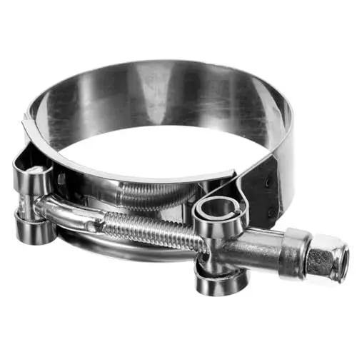 Produktbild: Gatuida Auspuffschelle Auspuffschelle Klemme Aus Metall Motorradklemme Motorradzubehör Schalldämpferschelle Metall Auspuffschelle Edelstahl Heckauto