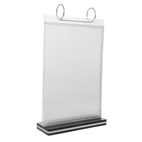 Produktbild: Gatuida Ausstellungsstand Flip-menühalter Plakatpräsentationsständer Umklappen Marketing-schilderständer Halter Für Menüständer Menüanzeige Dokumentenständer Flipchart-ständer Eisen