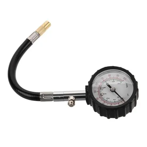 Produktbild: Gatuida Reifendruckmessgerät Tragbarer Drucktester 0–100 Psi Hohe Präzision Einfach Zu Bedienen