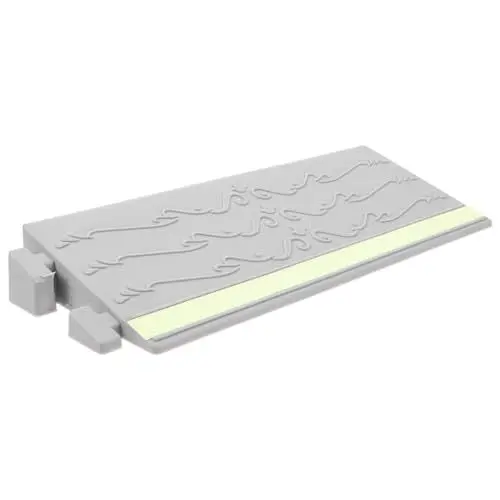 Produktbild: Gatuida Einstiegs-Klettermatte Safety Safe todsicher treppengitter die treppe treppenleiter treppenbelag Schwellenrampenmatte Schwellenrampe für Kehrroboter ausladende Roboterrampe Plastik