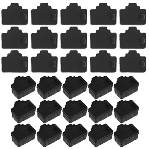 Produktbild: Gatuida Ethernet 50 Stück Rj45 Staubstecker Ethernet- 4 Port Rj45-abdeckung Rj45- Anti-Protektor Rj45 Stopfen Kappe Rj45-stecker Mit Staubschutz Kieselgel Router Schalter