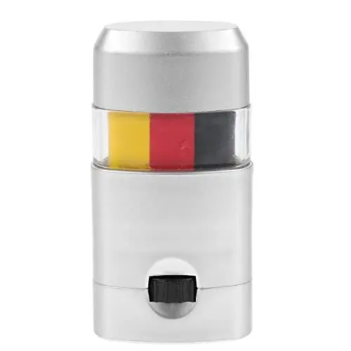 Produktbild: Gatuida Fan-flagge Kosmetisches Pigment Körper-make-up-farbe Fahnenfarbe Flaggen-körperlackstift Deutschland Flagge Malen Halloween-schminkset Party Schminkdekor Metall Gesicht